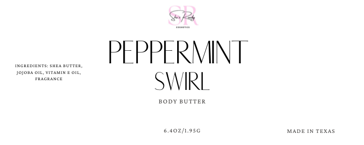 Peppermint Swirl Body Butter