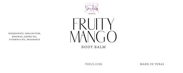 Fruity Mango Body Balm